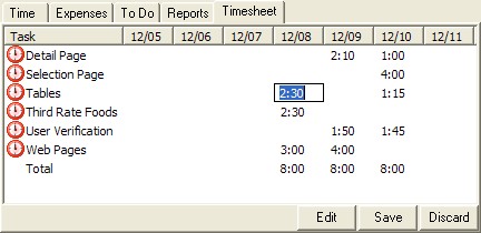 timesheet